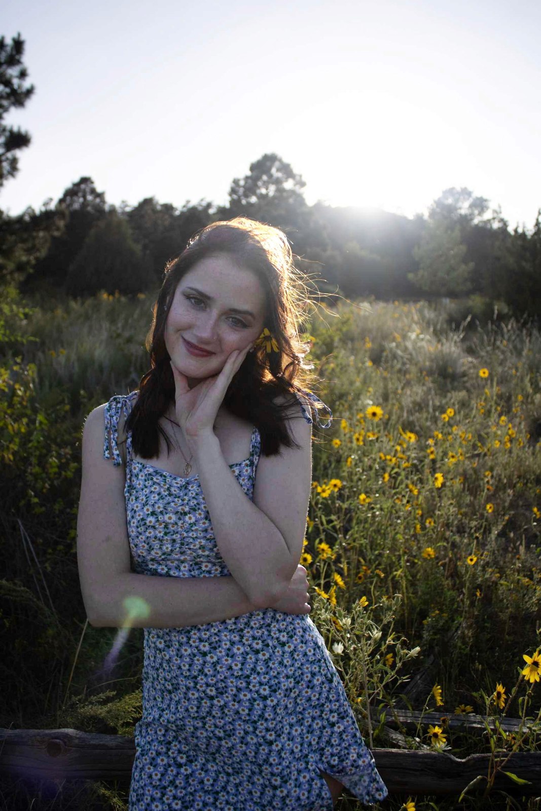 A smile in the evening sun