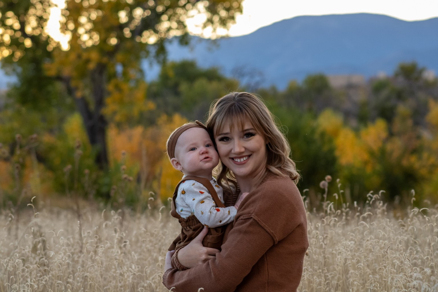 Motherhood in the autumn light
