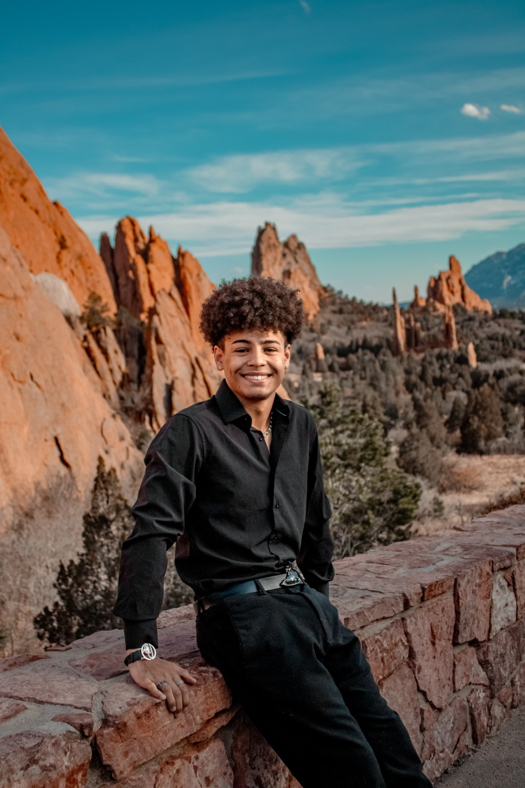 A portrait at Garden of the Gods